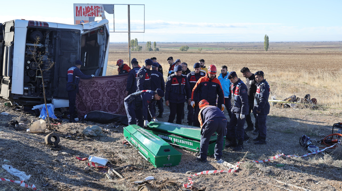 Aksaray'da feci otobüs kazası: 6 ölü, 29 yaralı