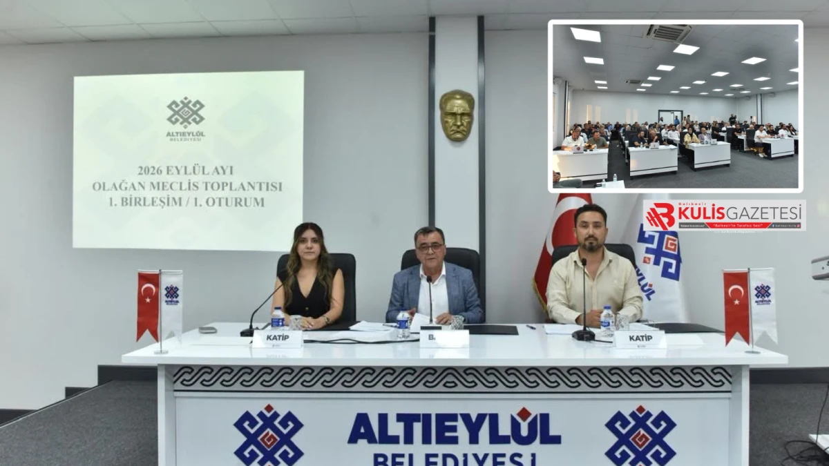 Altıeyl&uuml;l Belediyesi&rsquo;nde Komisyonlar Yeniden Şekillendi