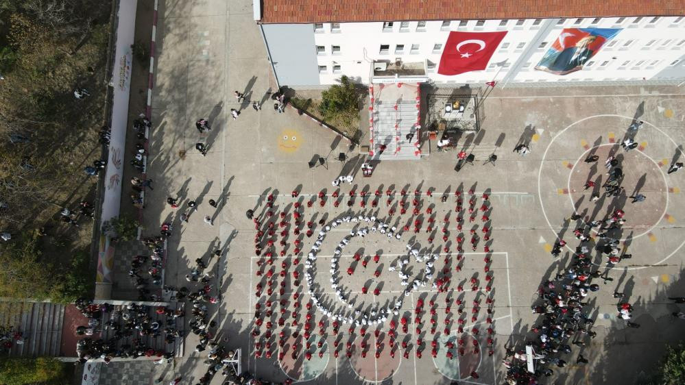 Bandırma'da öğrenciler 