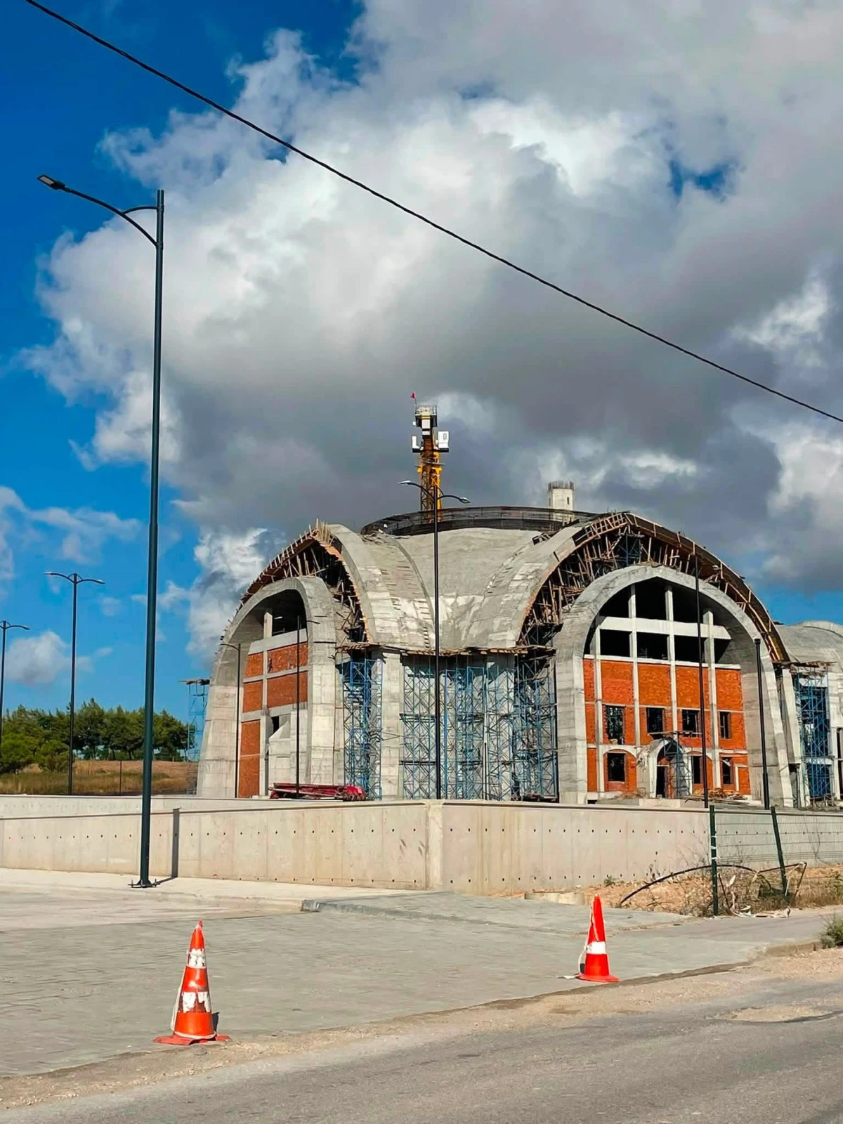 Bandırma&rsquo;da &Uuml;niversite Camii projesi yerinde incelendi