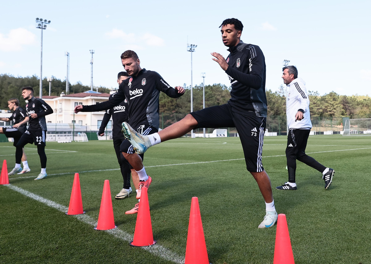 Beşiktaş'ta Lyon maçı hazırlıkları başladı