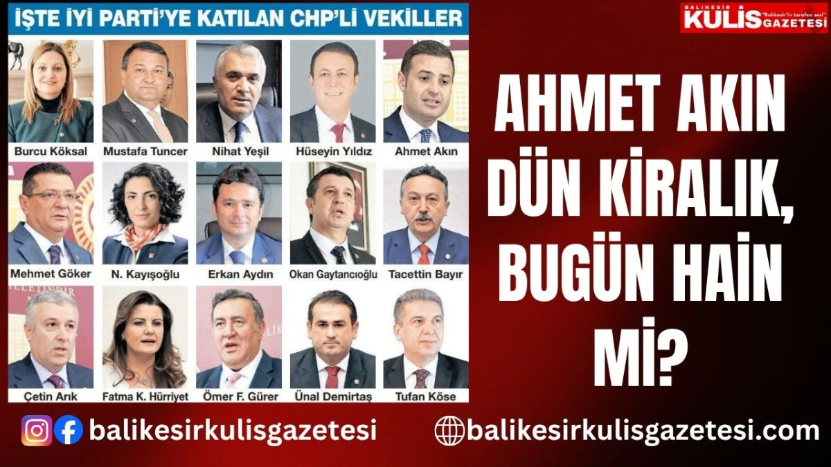D&uuml;n Kiralık, Bug&uuml;n Hain mi?