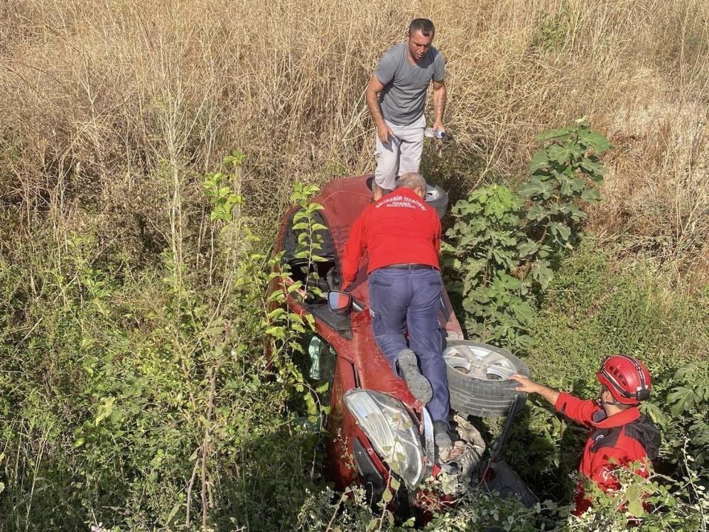 Gönen'de trafik kazası: 1 yaralı