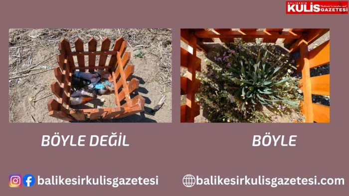 Koruma kafeslerinin i&ccedil;ine atılan &ccedil;&ouml;pler tepki topladı..