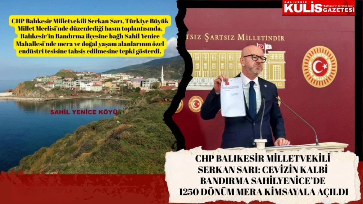 "MERA VE CEVİZ &Uuml;RETİM ALANLARI SARAY İMTİYAZLI ŞİRKETE TAHSİS EDİLEMEZ"