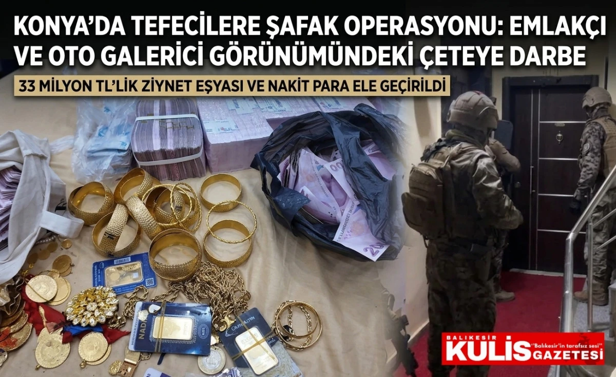 Tefecilere şafak operasyonu: Evden servet &ccedil;ıktı