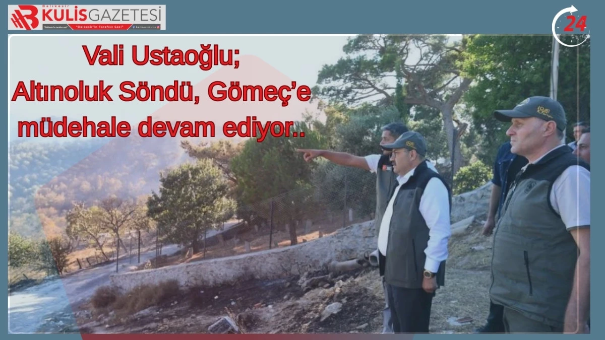 Yangınlara Y&ouml;nelik M&uuml;dahaleler Aralıksız devam Ediyor